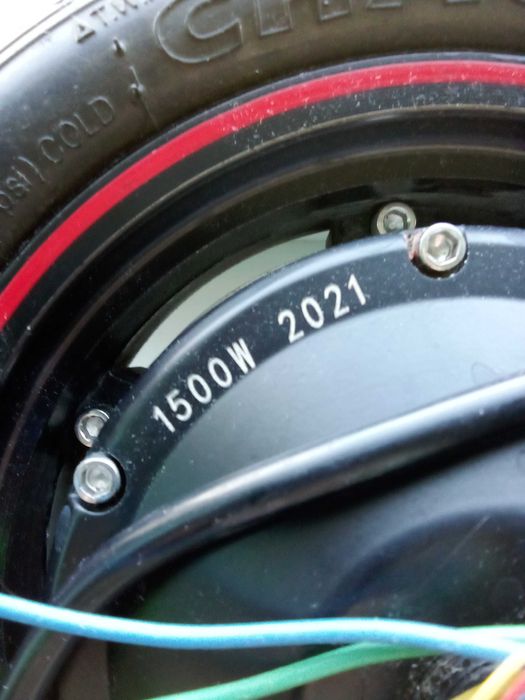 Мотор-колесо в сборе 1500 Вт (2 л.с.), 10 дюймов, пробег 10-20 км.
