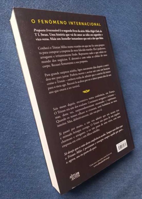 Proposta Irrecusável - T L Swan  (The Miles High Club - Livro 2)