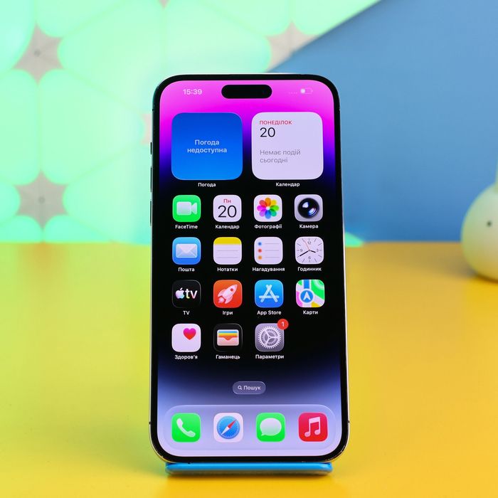 Смартфон Apple iPhone 14 Pro Max 128GB Deep (164116) Б/У З ГАРАНТІЄЮ