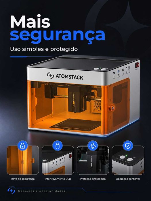 Maquina AtomStack P1 Laser