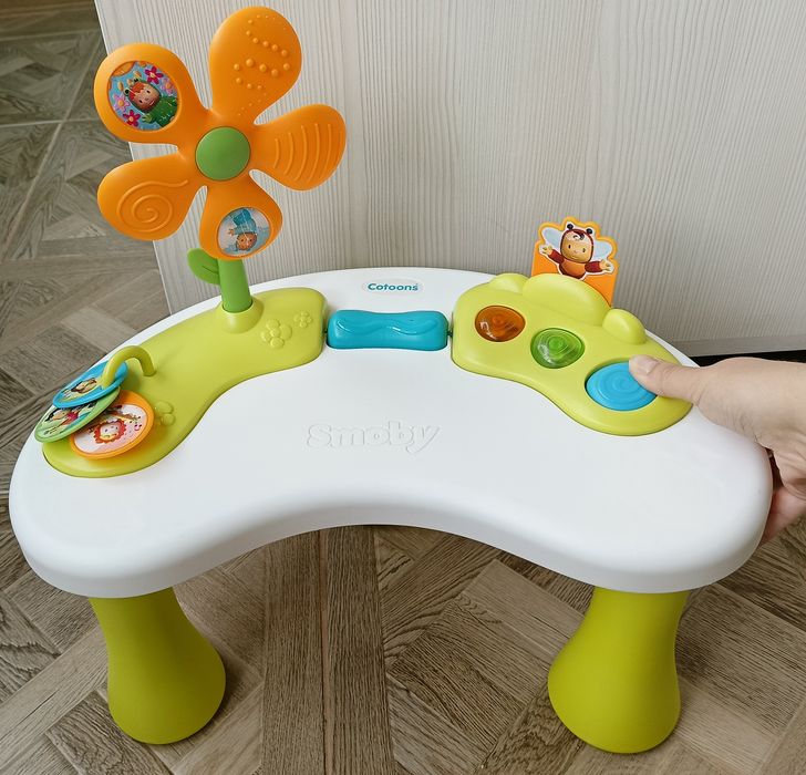 Інтерактивна ігрова панель від дитячого надувного крісла Smoby Cotoons Cosy Seat