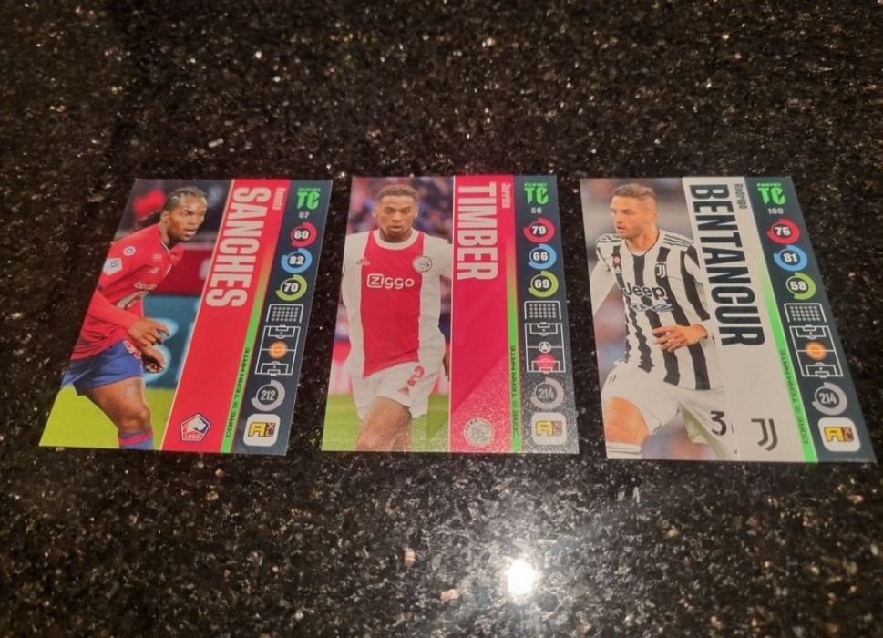 3szt NOWE Karty piłkarskie 2022 TOP CLASS Adrenalyn XL FIFA PANINI