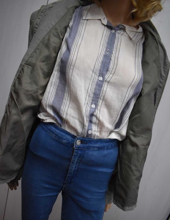 Kurtka przejściowa 3XL 46 bawełniana ramoneska katana wiosenna lekka