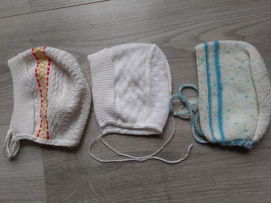 Czapeczki dla niemowląt