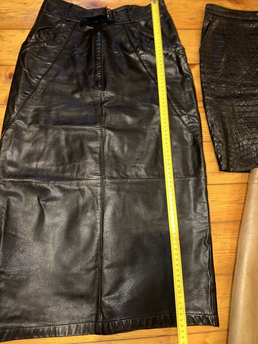 Кожанные юбки натуральные