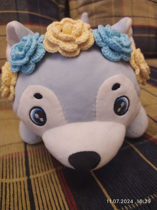 Обручі з квітами для дівчат ручної роботи під замовлення