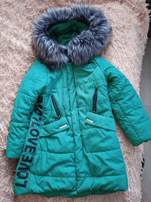 Зимова курточка для дівчинки