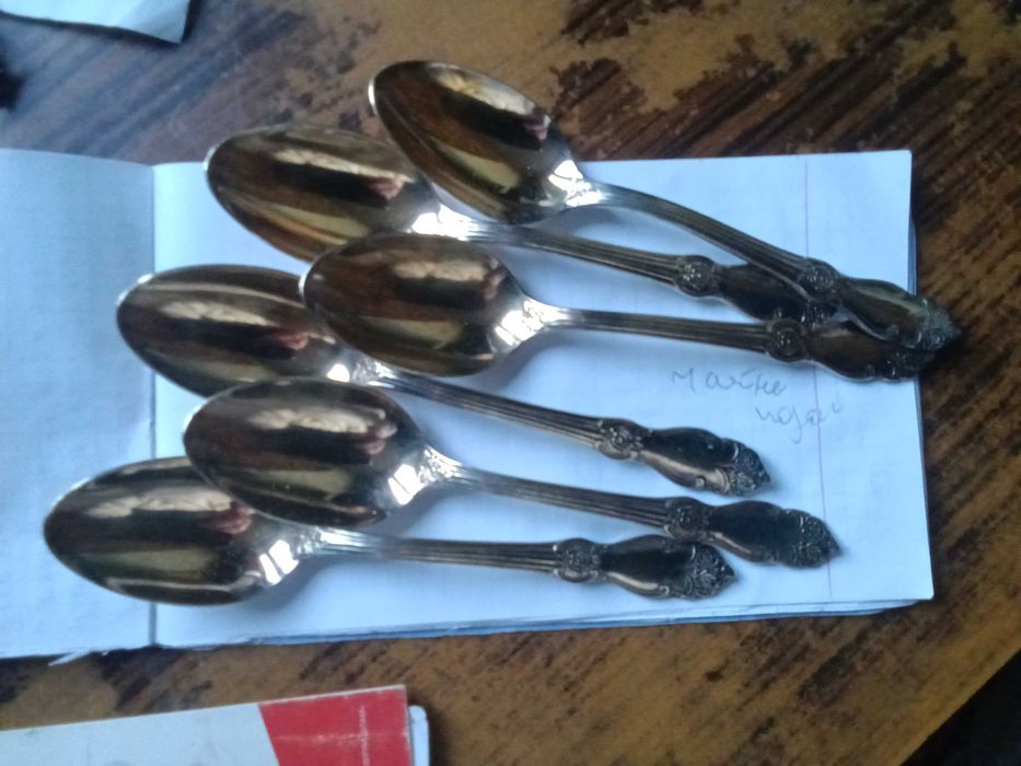 Набор Троянда -мельхиор