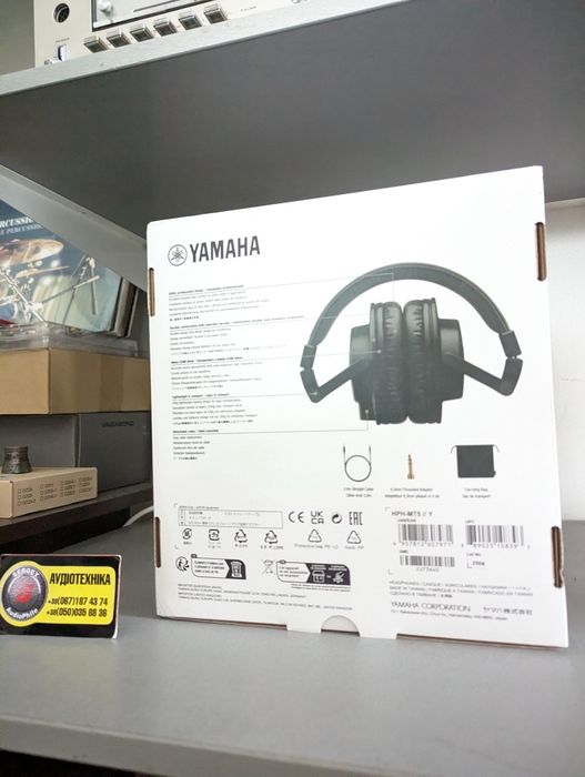 Р-в! Официал! НОВЫЕ! Наушники Yamaha HPH-MT5. Гарантия!