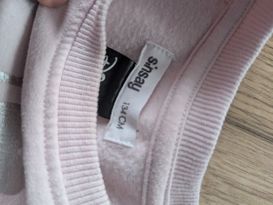 Bluza Stitch rozm 134 Sinsay różowa