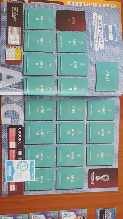 Coleção cromos FIFA WORLD CUP QATAR 2022