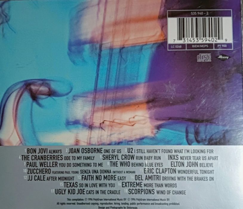 CD Pure Rock Ballads