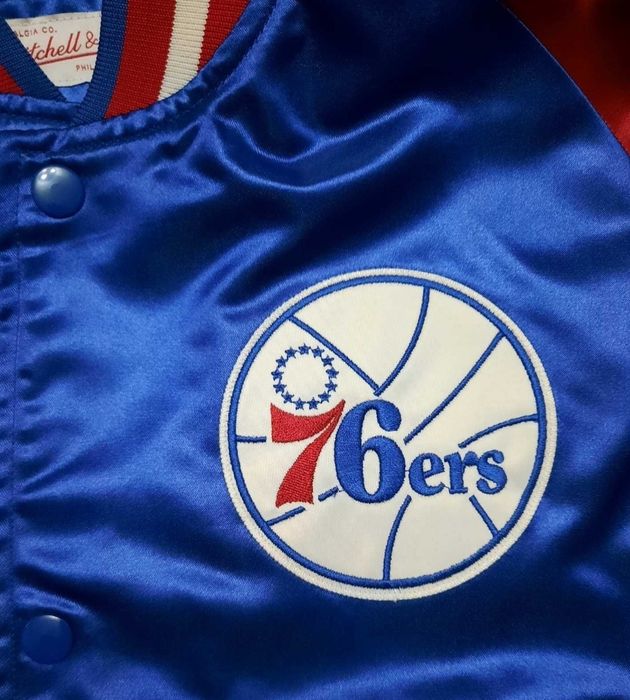 Бомбер Mitchell&Ness Philadelphia 76ers