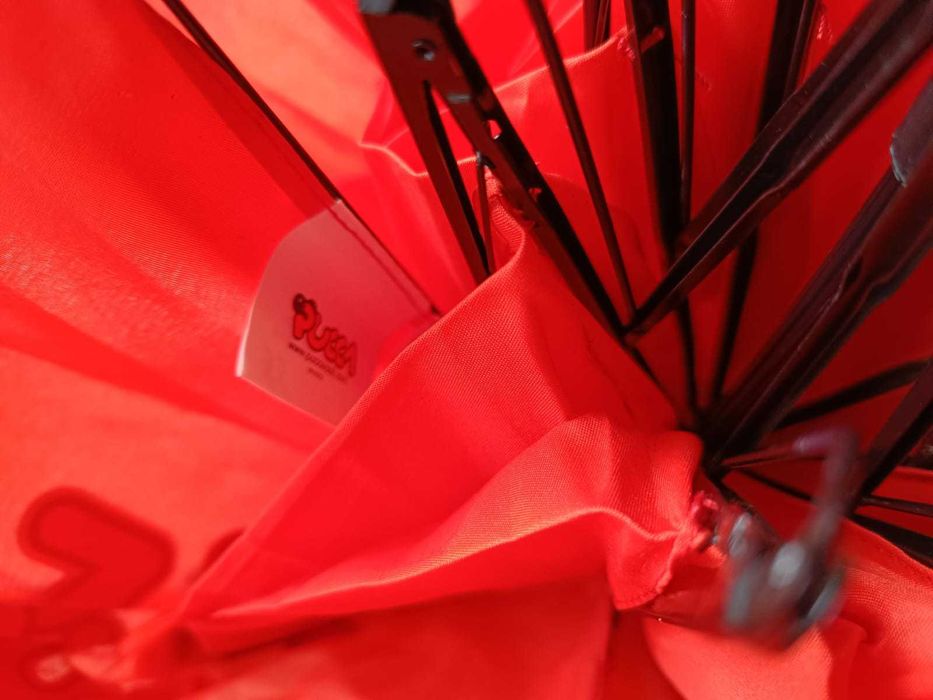 składana czerwona parasolka PUCCA parasol