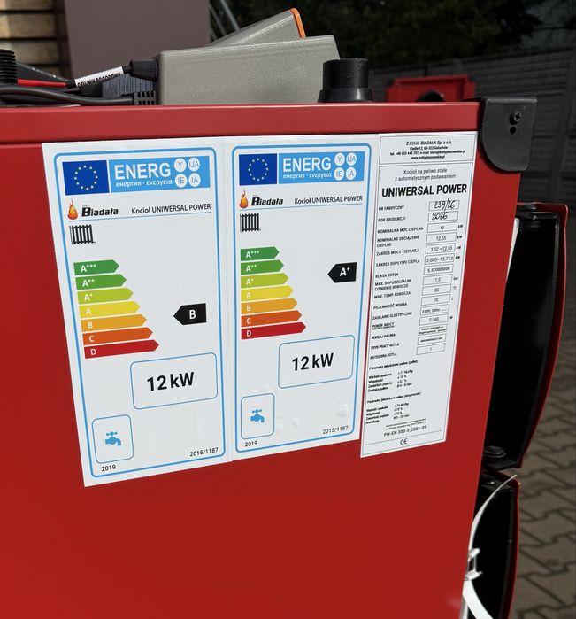 Kocioł Z Podajnikiem Na Pellet Groszek i Drewno 12 kw Do 110m2