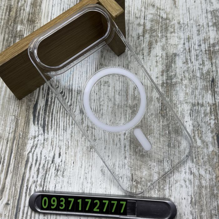 Чехол Clear Case MagSafe на iPhone 17 Air/ 17 Pro/ 17 Pro Max Прозрачный - не желтеет‼️ Чохол