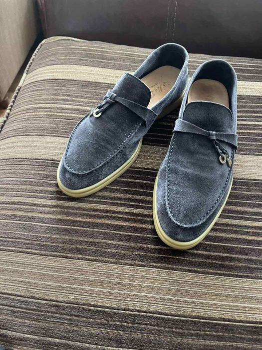 Лоферы мокасины loro piana женские