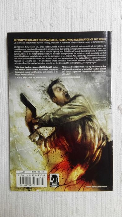 Criminal Macabre, A Cal McDonald Mystery - Ben Templesmith, Dark Horse