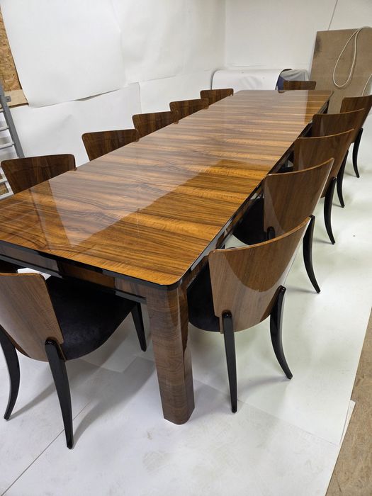 Stół art deco orzech