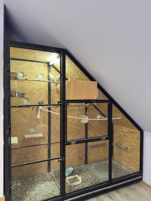 Woliera klatka dla papug i innych ptaków