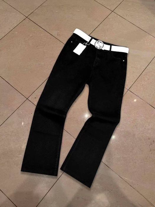 Zara flared jeans джинсы зара черные lost type