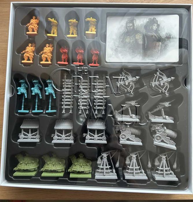 Gra planszowa, Great Wall, Wielki Mur, Edycja Kickstarter, z figurkami