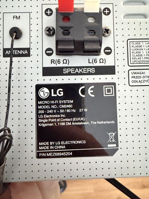 Hi-Fi LG CM2460