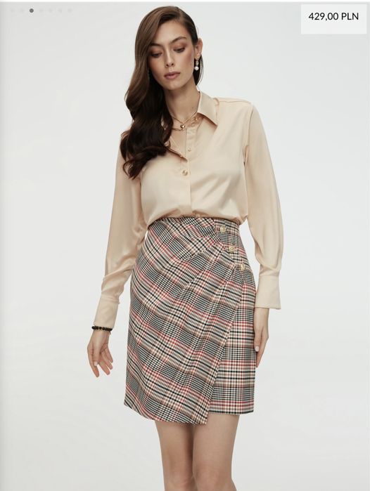 NOWA spódnica w kratę Taranko 34