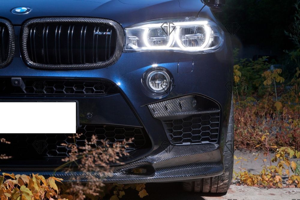 решетка радиатора BMW X5 F15 / X6 F16 / X5M / X6M ноздри карбон Carbon