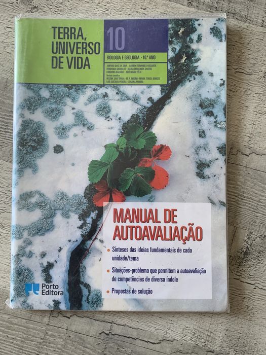 2 Livros biologia + manual autoavaliacao Biologia 10° ano