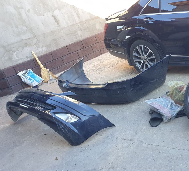 Продам бампер перед или зад S 221