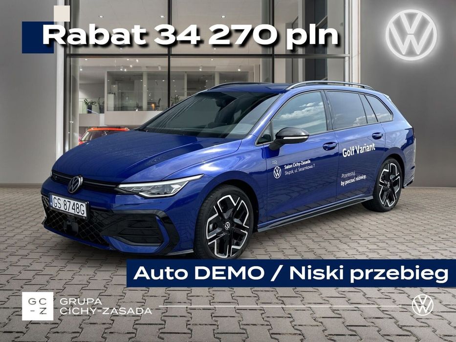 Volkswagen Golf Variant Od ręki! R-line Black, kamery 360°, el. klapa