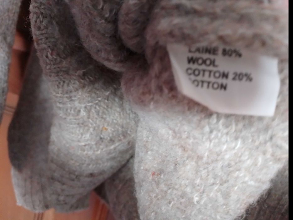 Camisola de Inverno Castanha Clara (como nova)