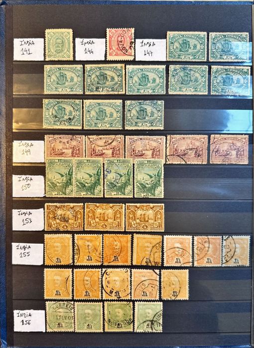 Selos Índia - Portugal ex-colónias +520 selos