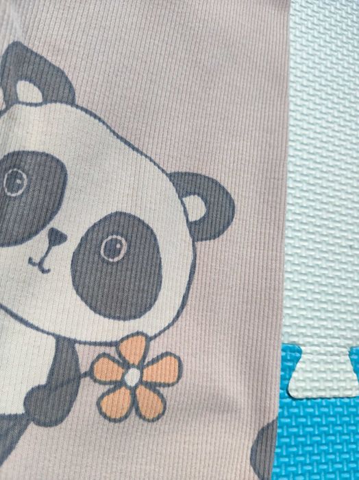 Legginsy leginsy getry spodnie z pandą panda Next 86-92