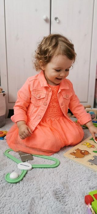 Sukienka neonowa r 92