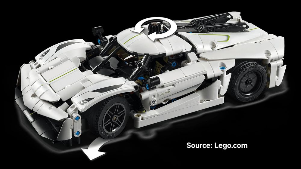 ENVIO GRATIS-LEGO 42184 Koenigsegg Jesko Absolut (Technic)