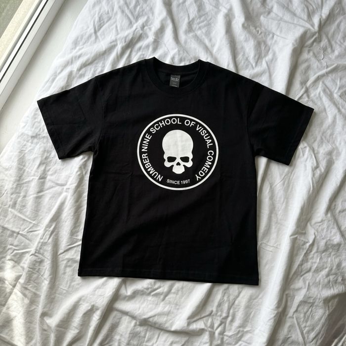 NUMBER NINE School Of Visual Comedy T-shirt (opium, y2k, archive)