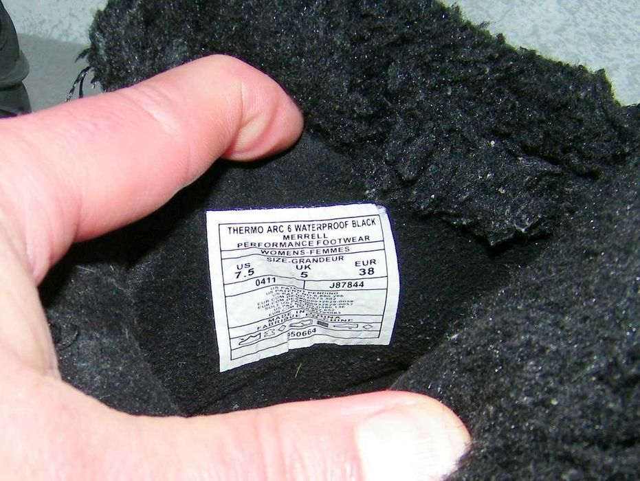 MERRELL Thermo Arc 6 Waterproof - VIBRAM - rozm 38 - FANTASTYCZNE !