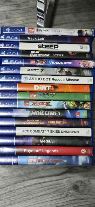 Pakiet 16 gier na PS 4