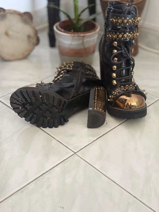 Bota preta  n 36