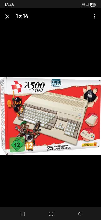 Amiga 500 mini gier 16gb na pendrive