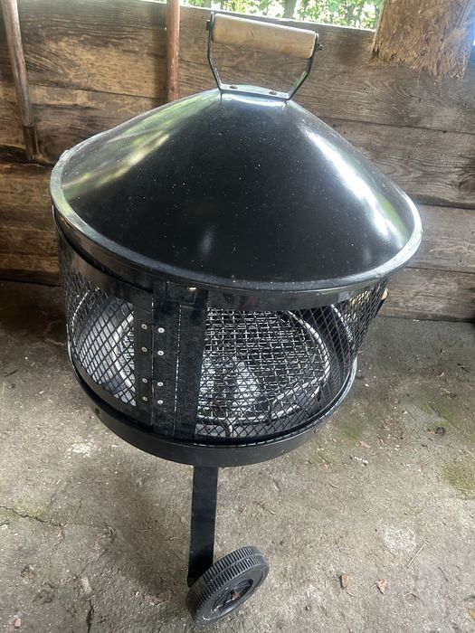 Kominek tarasowy ogrodowy grill