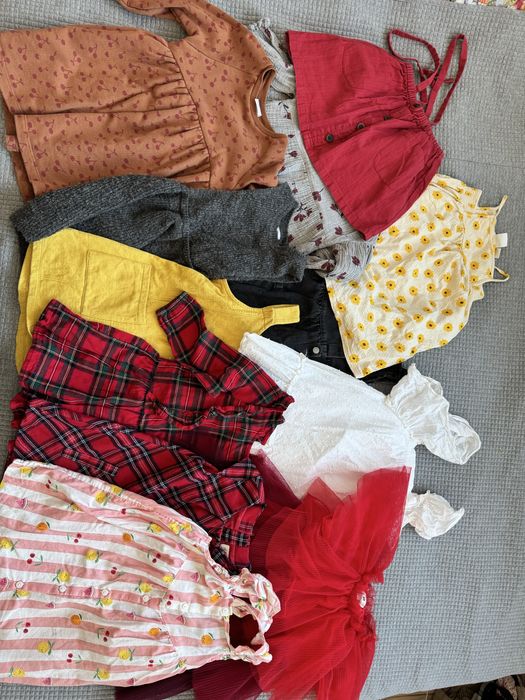 Paka ubrań dla dziewczynki 104