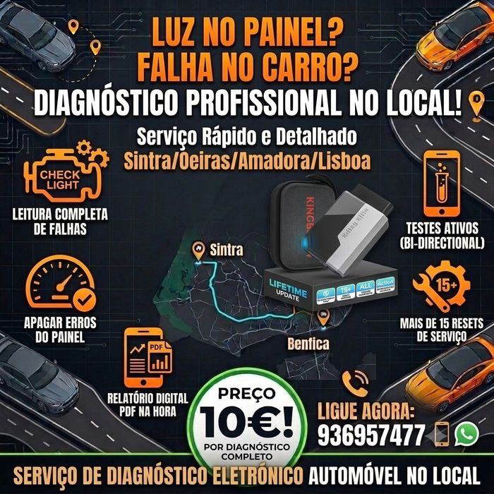 Diagnóstico Eletrónico Automóvel