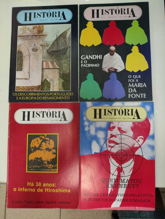 Revista História  Projornal 1978 a 1994