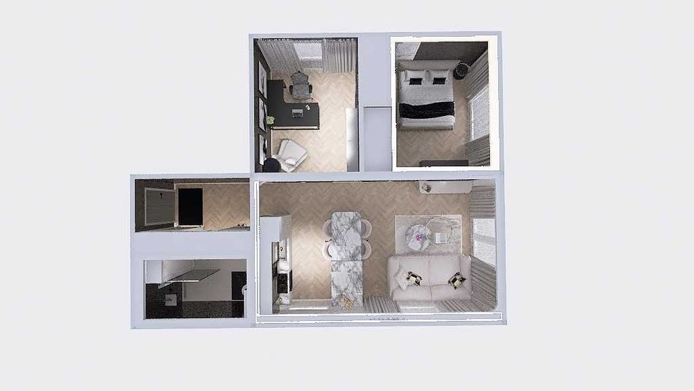 Mieszkanie z tarasem i klimatyzacją w nowym budynku w Namyslowie