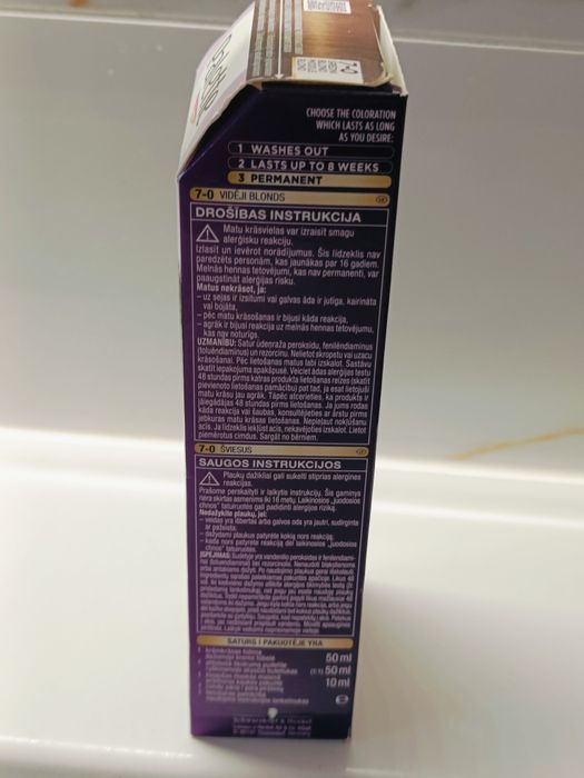 Palette Farba do włosów 7-0 Średni Blond