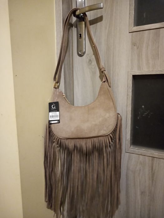 Nowa torebka zamszowa Gallantry.