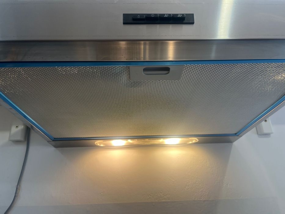 LAGAN Exaustor de parede, aço inoxidável, 60 cm